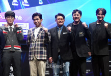 [포토]유세윤-이용진-김현철-이진호-이지훈, 아바드림 파이팅