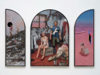 촉망받는 미술작가 4인방, 키다리아저씨 만났다