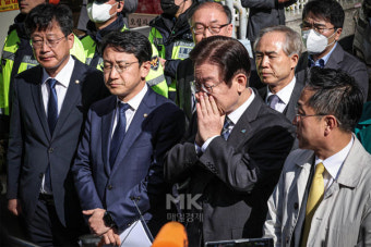 [포토] 입장 밝히는 이재명 대표