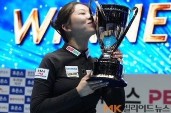 김가영, 7개월만에 LPBA 정상…개인 통산 4번째