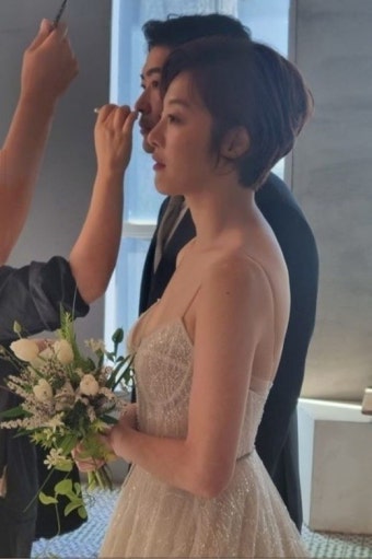 황보라차현우 오늘 결혼...10년 열애 끝 부부로[MK이슈]