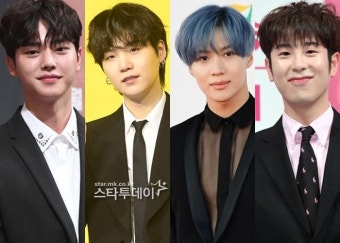 [신년기획] 슈가·송강 가고, 태민·장기용 오고…男스타 군복무 바통터치