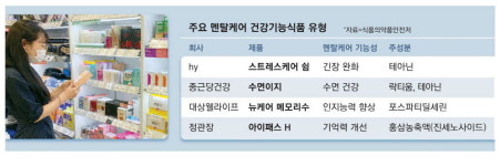 마시는 건기식으로 정신건강까지 챙긴다
