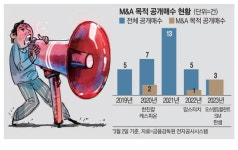 웃돈 얹어드려요 잇단 공개매수에 개미 웃음꽃