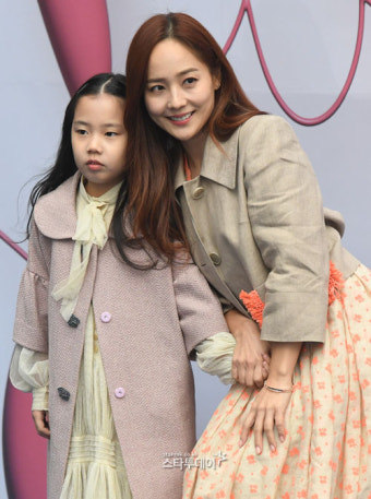 [포토]유진, 붕어빵 모녀