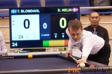 ‘당구황제’ 브롬달 초구에 하이런 26점, 3쿠션월드컵 신기록 달성[호치민3쿠션월드컵]