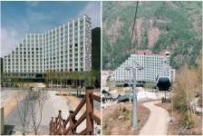 120도 꺾은 강원도 건물, 불면증 환자 성지된 이유