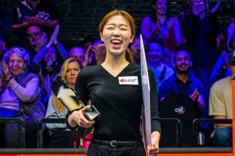 ‘포켓볼 스타’ 서서아 세계 톱10 진입…김가영 차유람 이어 韓 3번째