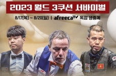 ‘총상금 2억7000만원’ 아프리카TV 주최 첫 국제3쿠션대회 17일 서울 잠실서 개막