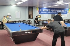 “반가운 얼굴 보고 실력도 겨루고” 광주-충남-부산당구연맹 ‘3개 시도 교류전’