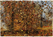 쇠락하는 가을, 詩는 내 그림의 부표가 된다