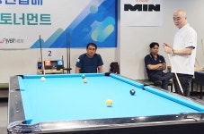 20여년만의 타이틀스폰서 포켓볼대회 ‘청양건업배’에 136명 몰렸다