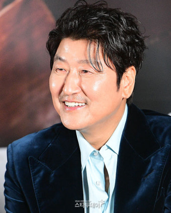 [포토]송강호, 미소 짓는 국민배우