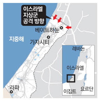 이스라엘, 사실상 가자 전면전…네타냐후 