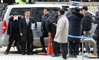 [포토] 구속 심사 출석 하는 송영길 전 민주당 대표