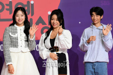 [포토] 신유빈·정숙·이효철, 특별 시상자로 연기대상