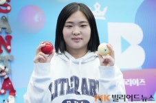 ’포커 페이스 당구퀸‘ 김하은 “남자 선수도 쉽게 넘볼 수 없는 실력 갖추고 싶어”