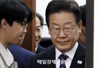 [포토] 최고위 참석하는 이재명 대표