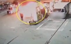 전자담배라며 액상 대마 건넨 30대…이를 핀 주유소 직원, 자기 몸에 불 붙여