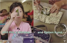 “김에 밥을 얹어 돌돌”…美 초교 점심 때 ‘김밥’ 말아 먹었더니 대박난 사연