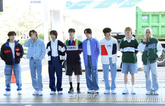 [포토]뉴욕 출국하는 스트레이키즈