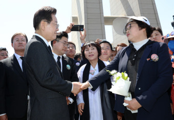 이재명 “尹, 5·18 정신 헌법 수록 언급 없어 아쉬워”