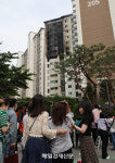 [포토] 강남구 역삼동 아파트 화재