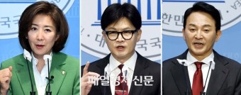 [포토] 국민의힘 당대표 릴레이 출마선언