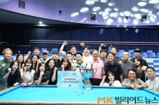 “간절한 헐크는 무적이었다” 강동궁 ‘10대돌풍’ 김영원 잠재우며 3년만에 PBA 정상