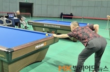 왕년 고수들의 당구 실력은? 강원도 태백서 전국시니어당구대회 성황리에 마쳐