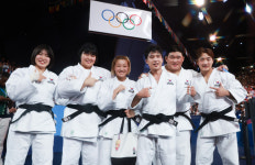 체급·체력 열세 투혼으로 극복…한국, 유도 혼성단체전서 짜릿한 동메달