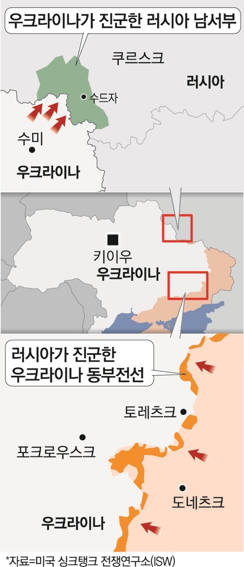 러시아-우크라이나 전쟁으로 인한 사상자 수, 우크라이나 최근 추산보다 더 많아진 100만 명 공포