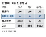신용 잃으면 끝장 조부 뜻이어 … 3대 신평사 올 A 따낸 정의선