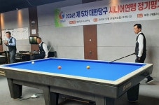 당구시니어연맹 5차 정기평가전서 박용호 조창섭 1, 2위