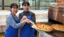 [포토] 도미노피자, ‘다함께 피자교실’운영