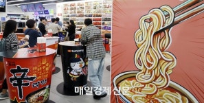 [포토] 라면 수출액 역대 최고 실적 달성