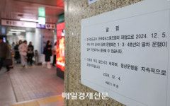 [포토] 붐비는 지하철 1호선 서울역