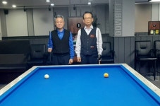 올 마지막 시니어당구대회 이장수 이병주 1, 2위…26일 송년모임서 새 회장 선임