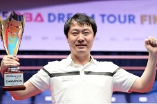 ‘직장인 당구왕 출신’ 프로당구 왕중왕에 오르다…김태호2, PBA드림투어 파이널 초대 챔프에