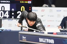 [당구 대디] “저 선수가 누구지?” 서울3쿠션월드컵에서 깜짝 4연승, 중2 ‘당구천재’ 김현우