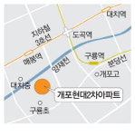 개포 경우현 옆 현대2차 49층 랜드마크로 재탄생