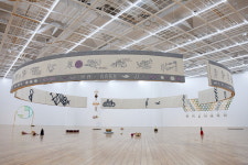 삼베에 한땀한땀 자수로 여성노동자의 삶 새기다