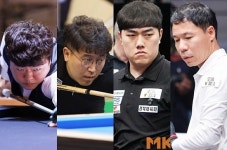 “이런 불운이” 조명우-황봉주, 김준태-허정한, 김행직-최완영 韓선수끼리 같은 조에[호치민3쿠션월드컵 32강]