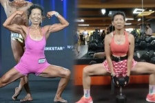 “나이는 숫자일 뿐”...피트니스 대회 동메달 71세 할머니,  몸짱 비결은