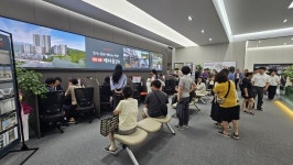 ‘정읍 상동 예다음 2차’ 주택전시관 무더위 속 인산인해…뜨거운 청약 열기 예고