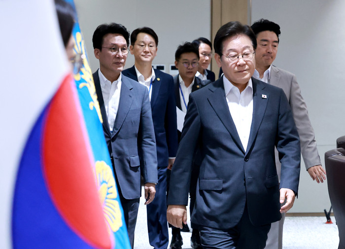이재명 대통령, 10대그룹 총수와 함께하는 국민임명식 만찬