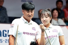 하이원, 극적인 역전승으로 하나카드 10연승 저지…SK렌터카, NH농협카드 2R 첫승 신고[PBA팀리그 2R]