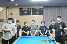 “인천에 가면 학생당구 요람이 있다” 초중고생 10여 명이 당구선수 꿈 키우는 ‘송도당구아카데미’