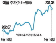 애플, 이번에도 AI혁신 없네 아이폰17 발표 후 주가 하락