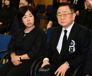 [포토] 이홍렬·김미화, 안타까운 마음으로
